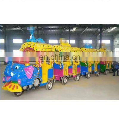 Factory sale commercial electric train electric trains for kids ride on