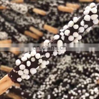 Stick Biscuit Dipping Chocolate With Nut Machine photo-2