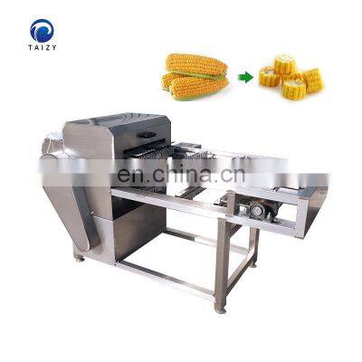 stainless steel carrot maize cutter corn cutting machine