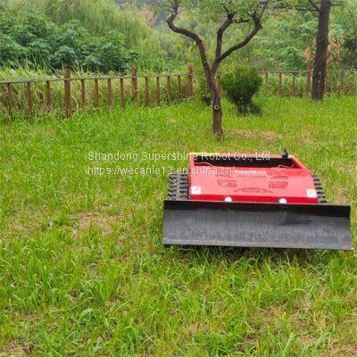 remote mower for sale, China remote controlled lawn mower price, slope mower remote control for sale