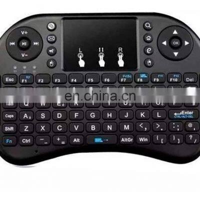 2020 Hot Selling Backlight 2.4GHz i8 Mini Wireless Keyboard Touch Pad i8 Air Fly Mouse Backlit Keyboard for Android tv Box photo-3