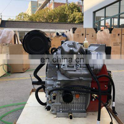 SCDC Air Cooled 2 Cylinders V Type 4 Stroke 2V92 Diesel Engine for Generator photo-4