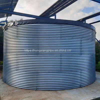 Steel water tank diameter customized water storage tank for water collect & granary