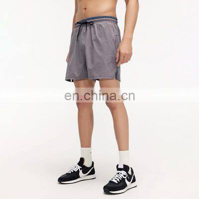 Custom Logo Quick Dry Wholesale Workout Fitness Training Gym Sports Shorts With Pocket Marathon Jogging Wear For Men photo-5