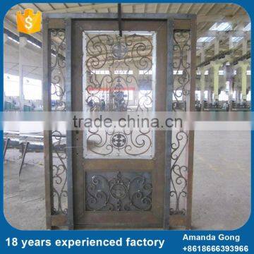 Superior Quality Front Entry Wrought Iron Patio Doors photo-2