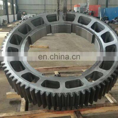 Customize Large Module Cement Ball Mill Big Spur Girth Ring Gear photo-2