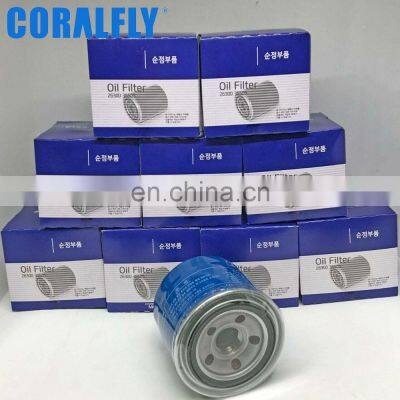 Auto Car Engine Oil Filters 26300-3e010 26300-4z300 26300-35531 26300-4f000 26300-27420 26300-35503 26300-35505 26300-2Y500