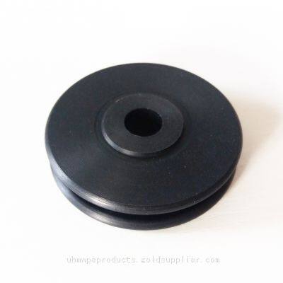 Custom Machined UHMW Plastic UHMWPE Pulleys Sheaves
