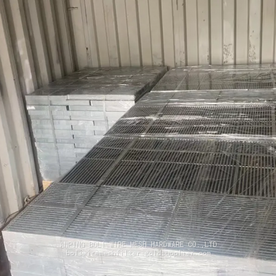 BOLI MESH -Hot galvanized ZINC Bar grating.Hot dip galvanized bar steel grating .Top quality China golden supplier steel grating factory