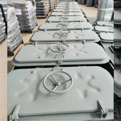 A60 Steel Marine Watertight Fire Rated Door Wheel-Operated Quick Action photo-2