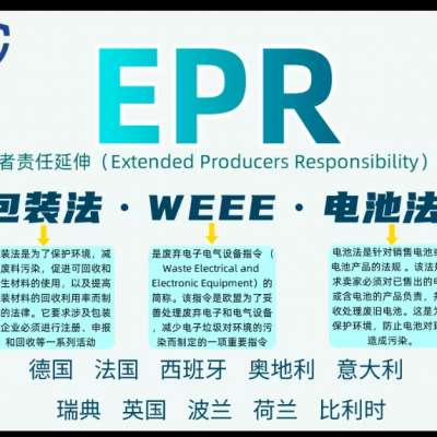 French WEEE Registration/French Packaging Law/EPR