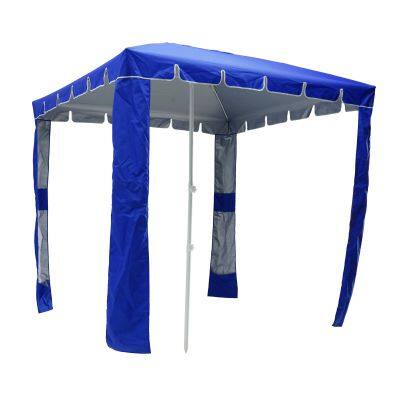 Outdoor Beach Pool Umbrella Beach Hut Cool Beach Tent Hut Square Beach Tent photo-2