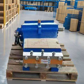 280Mpa 2800bar ultra High Pressure Triplex Plunger High Pressure Water Jetting Pump Rust Paint Removal Pump