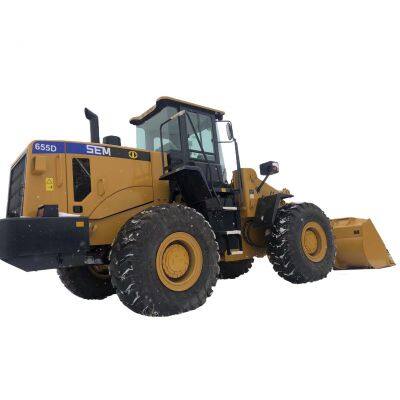 SEM655D SEM656D 5ton Front Loader Tractor Weichai Engine Pump and Gearbox-Wheel Loader for Africa Market