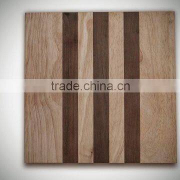 High quality best selling eco friendly Square Natural Rubberwood Cutting Board from Viet Nam