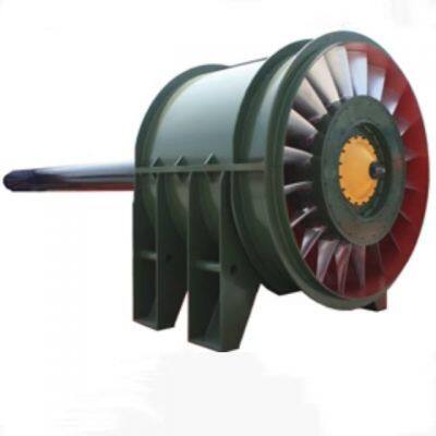 Вентилятор с переменным шагом лопастей и длинным валом