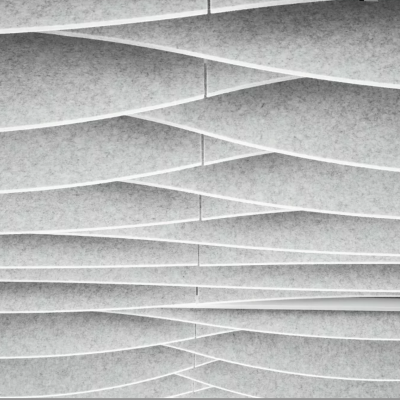 Customize Design PET Acoustic Ceiling Tile Soundproof Panel Fire Retardant NRC 0.85