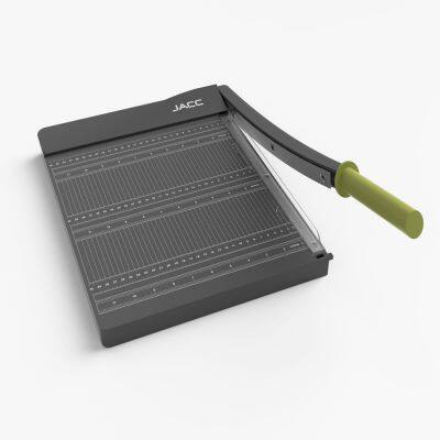 Couteau à papier Premium A4 de 12 pouces, trimer pour papier de bureau, guillotine à papier avec lame auto-afilante (GL410P)