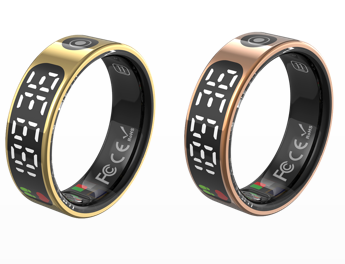 Smart Ring Display Screen Gesture Control Touch/heart Rate, Blood Oxygen, Sleep Pressure Gauge Step Ring（Wechat:13510231336）