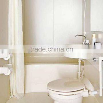 fiberglass FRP GRP prefabricated bathroom/ toilet modules / toliet and floor