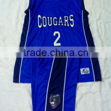 100% polyester custom camo basketball uniform with high quality