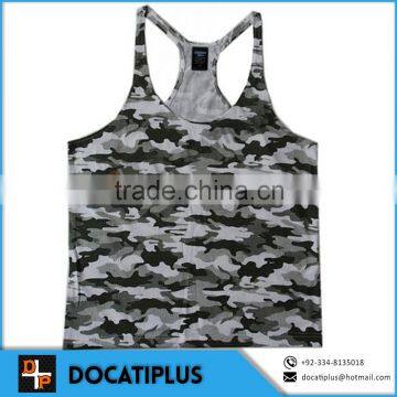 camoflauge design gym vests