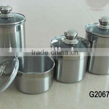 4pcs stainless steel sealed tank