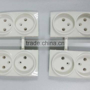 OEM European standard electronic wall socket parts plastic injection mould