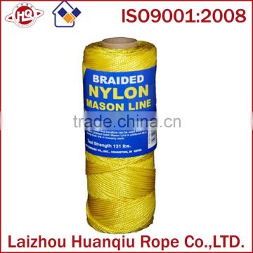 Colored Twisted and Braided Nylon Mason Line Twine