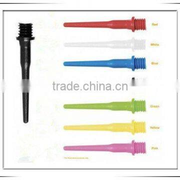 Dongguan colorful nylon dart soft points/pins/tips