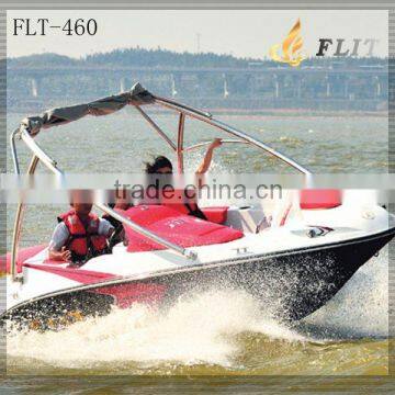 China 200hp fiberglass jet speed boat