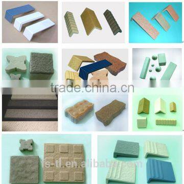 S16 corner or shaped ceramic tile mould production line