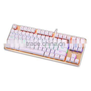 87keys RGB Mechanical Backlight Gaming Keyboard photo-2