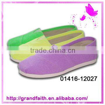 China Wholesale Custom canvas shoe woman