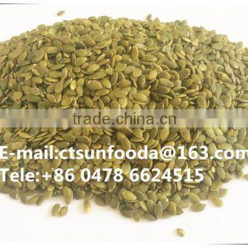 Chinese pumpkin seed without shell, market price with good quality