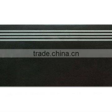 Black Polished Porcelain Stair Tile