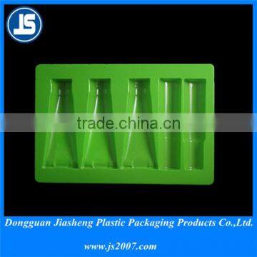 Green Vacuum Forming Plastic Cosmetic Makeup Trays