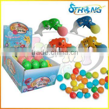 Sponge Gun Animal Gun Springy Ball Candy Toy