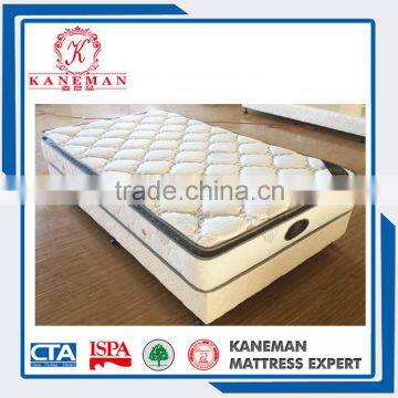 Hotel bedroom bedding funiture mattress and box spring 90*200cm