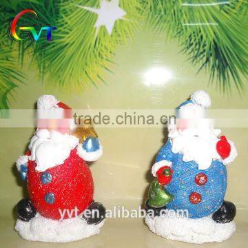 Colored Santa Christmas Decorations