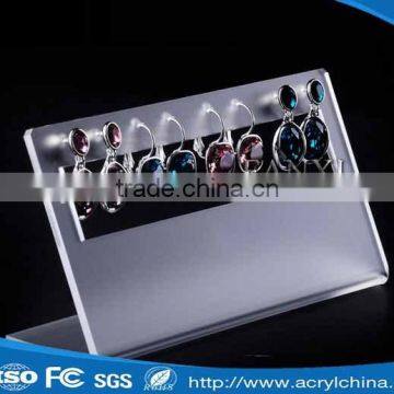 Customized Acrylic Fashion Earring Display Stand Perspex Piercing Fashion Jewelry Display Stand