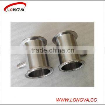Sanitary Stainless Steel Pipe Fitting Tri Clamp Spool With Threaded Drain photo-6