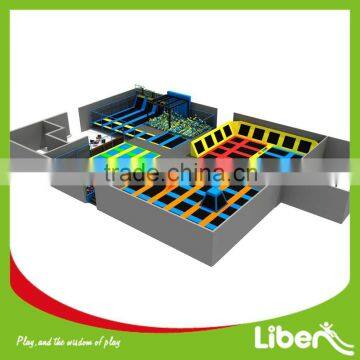 Made in China Foam Pit, Basketball and Dodgeball Included Indoor Commercial Trampoline Park photo-2