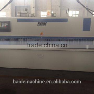 QC12K-10*2500 Swing Beam Hydraulic Shearing MachineCNC Hydraulic Shearing Machine for Sale With a Good Quality