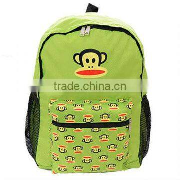 2016 Hot sale school bag cartoon character backpack bag manufacturer popular kids backpack children school backpack