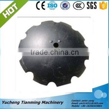 560mm and 660mm toothed harrow disc blade for disc harrow