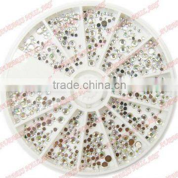 R-106 Nail Art ,2014 Hot Sell nail art;crystal stones,Professional Nail Beauty,Nail Rhinestones