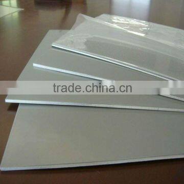 white abs sheets for advertising board