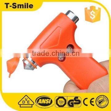 T-SMILE Bus Red Emergency Break Glass Hammer