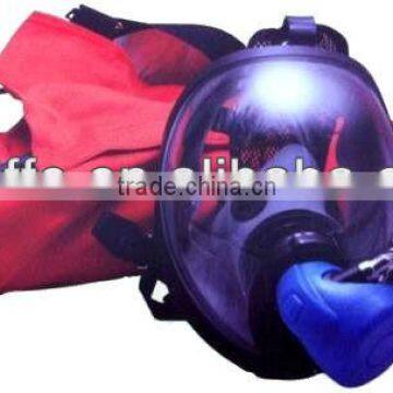 Emergency escape safety full face breathing apparatus